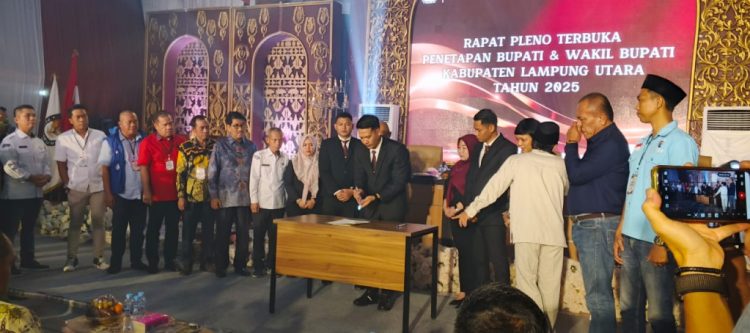Hamartoni dan Romli Resmi Jadi Pemenang Pilkada Lampung Utara 2024, Siap Pimpin Periode 2025-2030