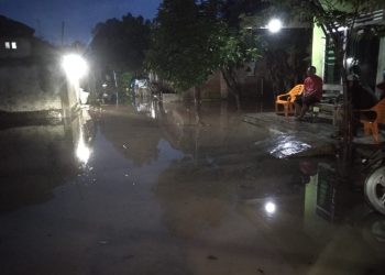 Banjir Merendam Permukiman di Pringsewu, Kali Bulok Meluap Akibat Hujan Deras