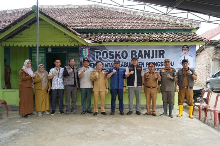 Deputi III BNPB dan Pj Bupati Pringsewu Tinjau Lokasi Terdampak Banjir