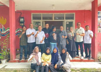 Pimpinan DPRD Lampung Selatan Kunjungi Radio DBFM untuk Evaluasi Sarana dan Prasarana