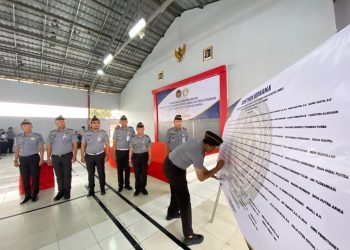 Lapas Narkotika Kelas IIA Bandar Lampung Wujudkan Komitmen Zona Integritas