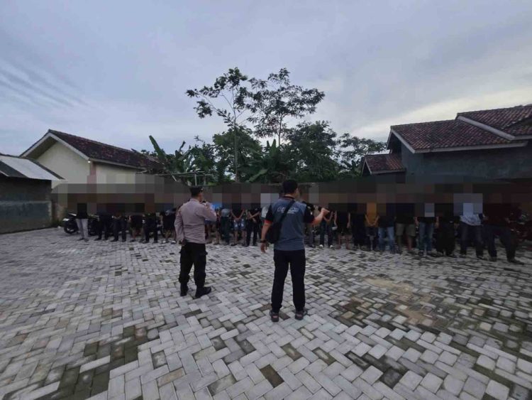Polsek Tanjung Bintang Tindak Tegas Balap Liar, 20 Motor Diamankan