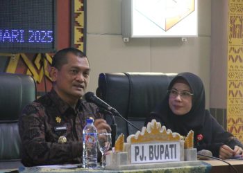 Pj. Bupati Lampung Utara Pimpin Rakor Penyusunan Roadmap Aksi Kolaborasi Penuntasan Sampah