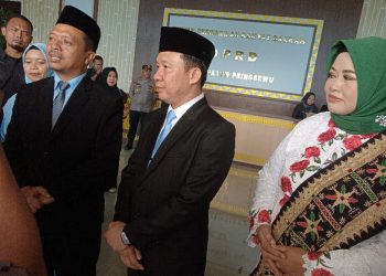 Pj Bupati Pringsewu Apresiasi Bupati dan Wakil Bupati Terpilih dalam Rapat Paripurna DPRD