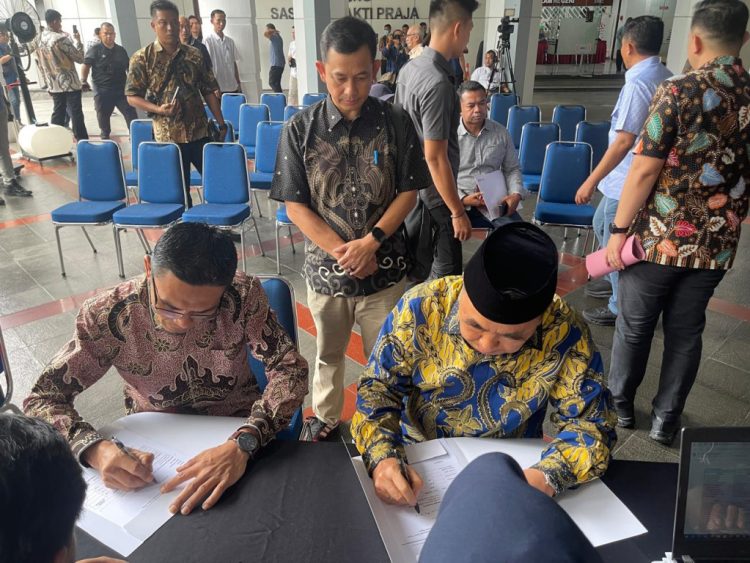 Bupati dan Wakil Bupati Tanggamus Selesaikan Registrasi Pelantikan di Kemendagri