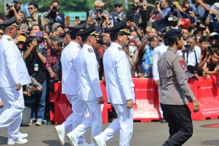 Presiden Prabowo Lantik Hamartoni Ahadis dan Romli sebagai Bupati dan Wakil Bupati Lampung Utara
