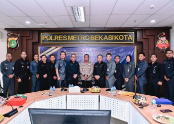 Kapolres Metro Bekasi Kota dan Sespimmen 65 Gelar Management Course Level III, Bahas Ketahanan Pangan