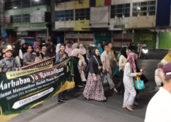 Gunung Sari Gelar Pawai Ramadan, Warga Antusias Sambut Bulan Suci
