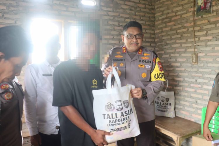 Kapolres Lampung Selatan Temui Pelaku Pencurian Pisang, Tekankan Pendekatan Kemanusiaan