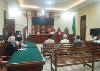 Ketua Komisi III DPRD dan Kabag Ops Polres Lampung Timur Bersaksi dalam Sidang Korupsi Bendungan Marga Tiga