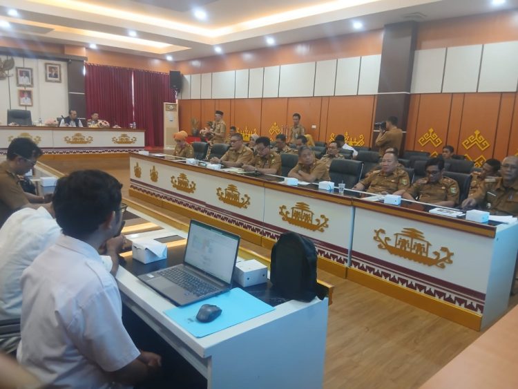 Sekda Tanggamus Buka Rakor Evaluasi Perencanaan dan Penganggaran