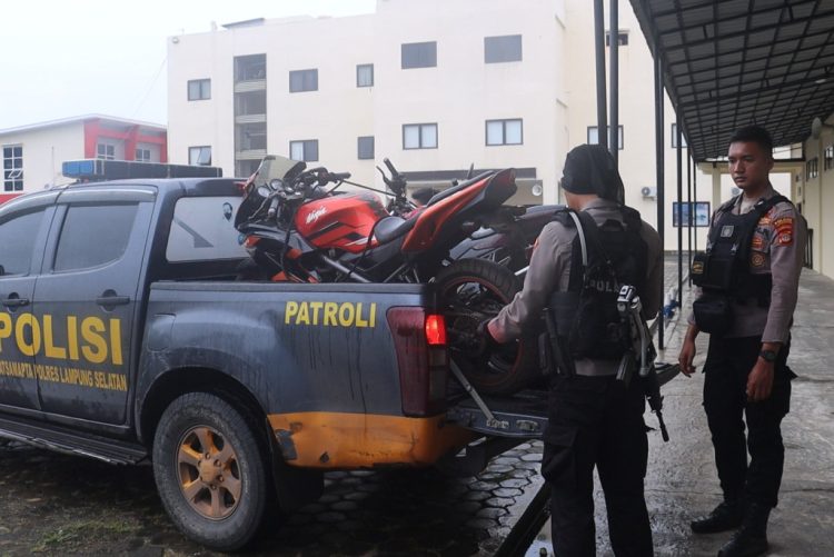Polres Lampung Selatan Tangkap Sindikat Curanmor, 32 Lokasi Jadi Sasaran