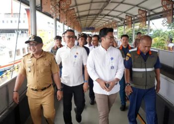 Jelang Mudik Lebaran, Wabup Lampung Selatan Dampingi Stafsus Kemenhub Tinjau Kesiapan Pelabuhan Bakauheni