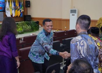 Bupati Pringsewu Hadiri Sertijab Kepala Perwakilan BPK RI Lampung, Tegaskan Komitmen Tata Kelola Keuangan yang Akuntabel