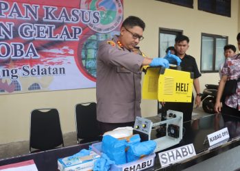 Polisi Gagalkan Penyelundupan 8 Kg Narkotika di Pelabuhan Bakauheni
