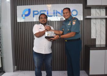 Danlanal Lampung Perkuat Sinergi Maritim, Sambangi KSOP Kelas I dan Pelindo Regional 2 Panjang
