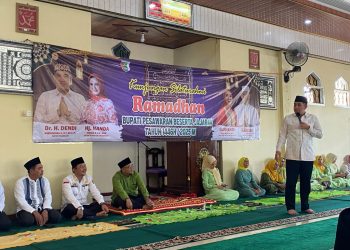 Bupati Dendi Ramadhona Silaturahmi Ramadan di Kedondong, Teguhkan Semangat Kebersamaan