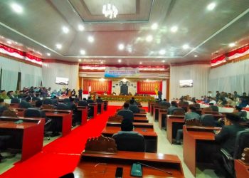 Hari Pertama Kerja, Bupati Tanggamus M. Saleh Asnawi Sampaikan Pidato Perdana di DPRD