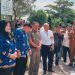 Ratusan Massa Gelar Aksi Damai, Suarakan Dukungan untuk Kapolres Pringsewu
