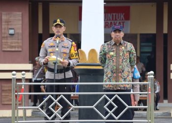 Polres Pringsewu Gelar Apel Operasi Ketupat 2025, 200 Personel Gabungan Dikerahkan
