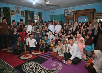 Karang Taruna Lampung Tebar Kepedulian, Salurkan Bantuan ke Panti Asuhan Sholawatul Falah