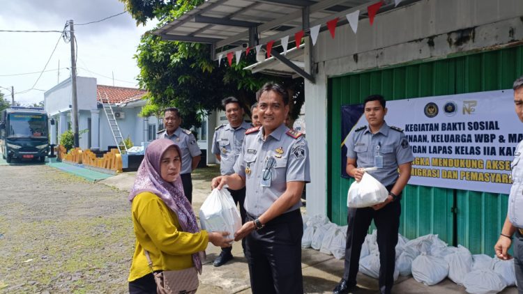 Peringati HBP ke-61, Lapas Kalianda Tebar Manfaat Lewat Donor Darah dan Bantuan Sosial