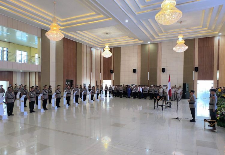 Kapolda Lampung Pimpin Sertijab, Sejumlah Pejabat Baru Siap Emban Amanah