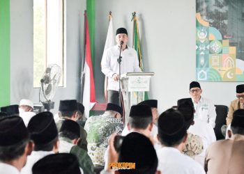 Halal Bihalal PCNU, Bupati Pesawaran Serahkan Hibah Tanah untuk Pembangunan Fasilitas Kesehatan