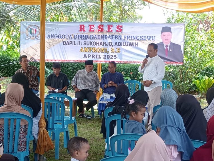 Amproni Serap Aspirasi Warga dalam Reses di Sukoharjo-Adiluwih