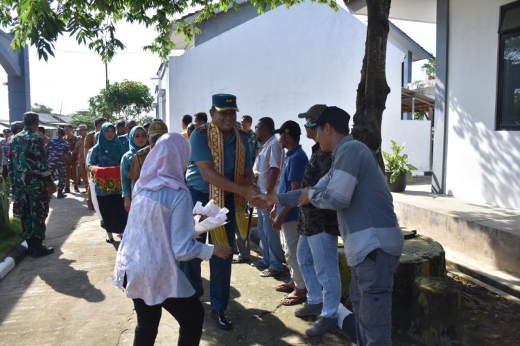 Danlanal Lampung Perkuat Sinergi dengan Pemkab Pesisir Barat dalam Kunjungan Kerja ke Posal Bengkunat