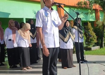 SMKN 1 Abung Selatan Gelar Halal Bihalal, Pererat Silaturahmi Pascalebaran