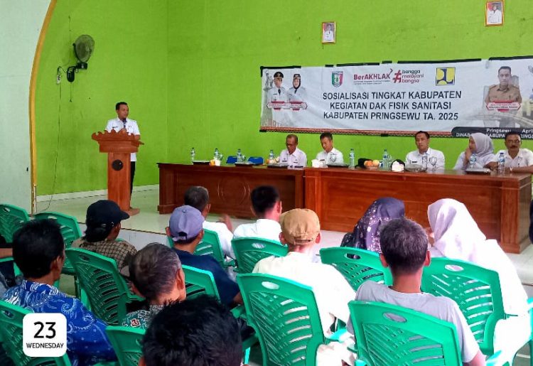 Sanitasi Layak, Warga Sejahtera: Komitmen Bupati Pringsewu Bangun Derajat Kesehatan dari Rumah