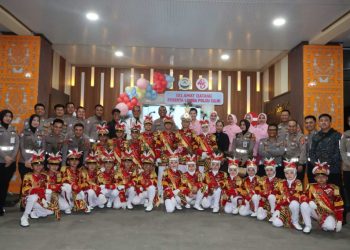 Pocil Polresta Bandar Lampung Juara 1 di Ajang Perlombaan HUT YKB Ke-45