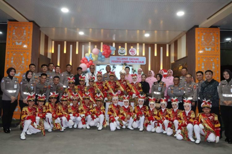 Pocil Polresta Bandar Lampung Juara 1 di Ajang Perlombaan HUT YKB Ke-45