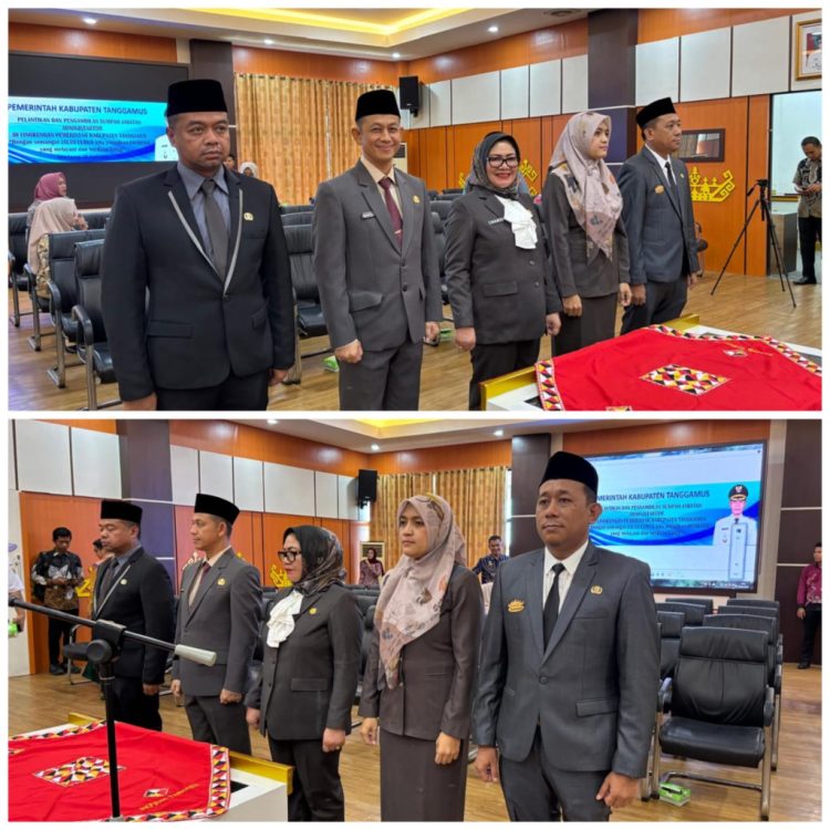 Langkah Baru Pemkab Tanggamus: Lima ASN Dilantik, Siap Emban Jabatan Strategis