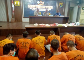 Polresta Bandar Lampung Berhasil Amankan 28 Pelaku Narkoba dalam Sebulan