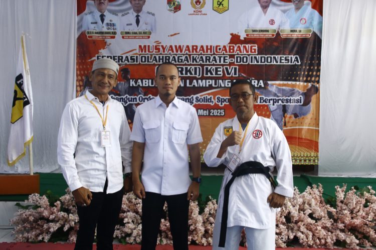 FORIKI Lampung Utara Bangkit: Muscab VI Jadi Titik Balik Organisasi Menuju Prestasi