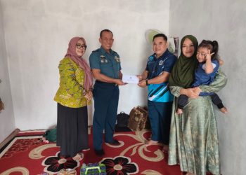 Lanal Lampung Awali HUT ke-60 dengan Anjangsana: Hormat untuk Pendahulu, Peduli pada Keluarga Prajurit
