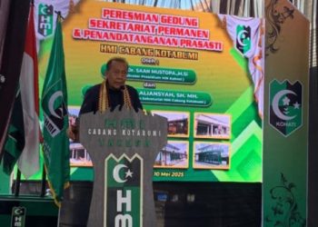 Gedung Sekretariat HMI Cabang Kotabumi Diresmikan, Simbol Penguatan Kaderisasi dan Gerakan Intelektual