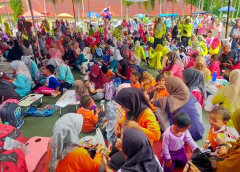 Gebyar PAUD 2025 Tanggamus: Ribuan Anak Tunjukkan Kreativitas, Bupati Tekankan Pentingnya Kasih Sayang