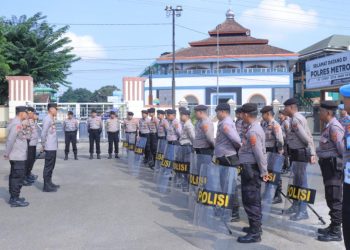 Hari Buruh, Kapolres Metro Tekankan Pendekatan Humanis ke Tim Dalmas