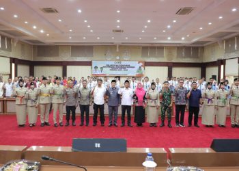 Pj. Sekdaprov Lampung Lantik Duta Pancasila: Misi Bangkitkan Semangat Kebangsaan di Kalangan Generasi Muda