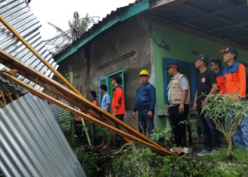 Respons Cepat BPBD Tanggamus Tangani Puting Beliung, Pemdes Pekon Teratas Sampaikan Apresiasi untuk Bupati