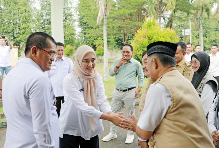 Wagub Jihan Nurlela Dampingi Menteri Sosial Saifullah Yusuf Kunjungi Lokasi Sementara Sekolah Rakyat di Lampung Selatan