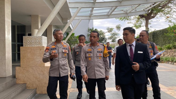 JELANG PSU 2025, KAPOLRES PESAWARAN & DIRPAMOBVIT POLDA LAMPUNG LAKUKAN RISK ASSESSMENT DI HOTEL EMERSIA