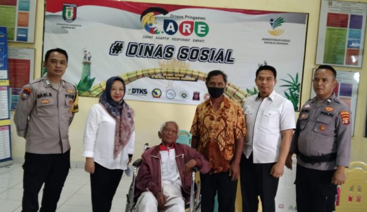 Lansia Asal Lampung Tengah Ditemukan Linglung di Pesawaran, Kini Ditangani Dinsos Pringsewu