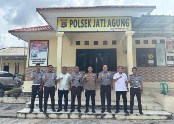 Perkuat Deteksi Gangguan Keamanan, Lapas Narkotika Bandar Lampung Jalin Sinergi Strategis dengan Polsek Jati Agung