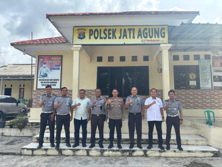 Perkuat Deteksi Gangguan Keamanan, Lapas Narkotika Bandar Lampung Jalin Sinergi Strategis dengan Polsek Jati Agung