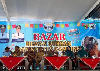 Bazar Hewan Qurban Tanggamus 2025 Resmi Digelar, Tawarkan 300 Kambing Harga Terjangkau