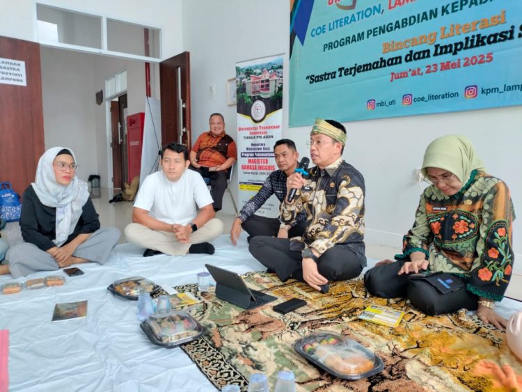 Kadis Perpusip Lampung Ajak Generasi Muda Cintai Sastra, Jawab Tantangan Kevakuman Regenerasi